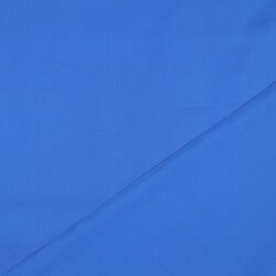 Cotone Satin Stretch - blu cobalto