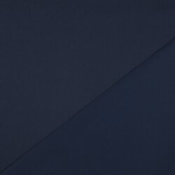 Algodón satinado elástico - azul oscuro