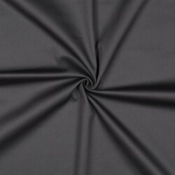 Cotone Satin Stretch - grigio scuro