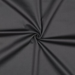 Algodón Satén Stretch - gris oscuro
