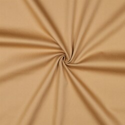 Cotton Satin Stretch - camello