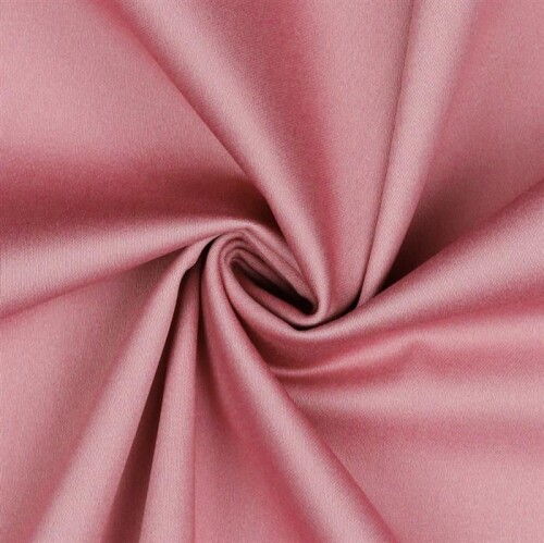 Baumwollsatin Stretch *Vera* - quarzrosa