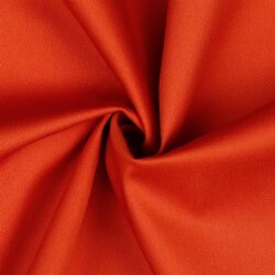 Cotone Satin Stretch - arancio scuro