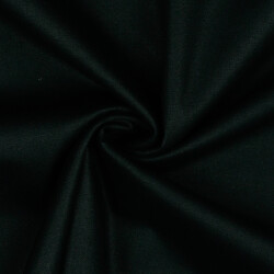 Popelín de algodón *Vera* liso - negro