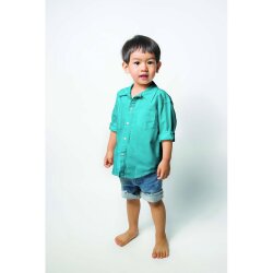 Cotton poplin *Vera* plain - black