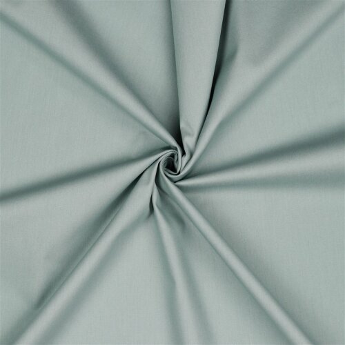 Cotton poplin *Vera* plain - pebble grey