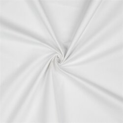 Baumwollpopeline *Vera* Uni - weiss