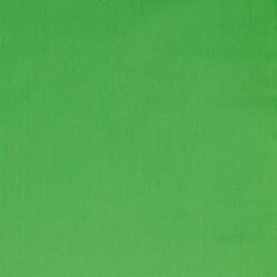 Popeline de coton *Vera* unie - vert prairie