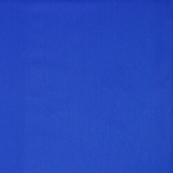 Katoenen popeline *Vera* effen - kobaltblauw