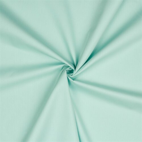 Cotton poplin *Vera* plain - light mint