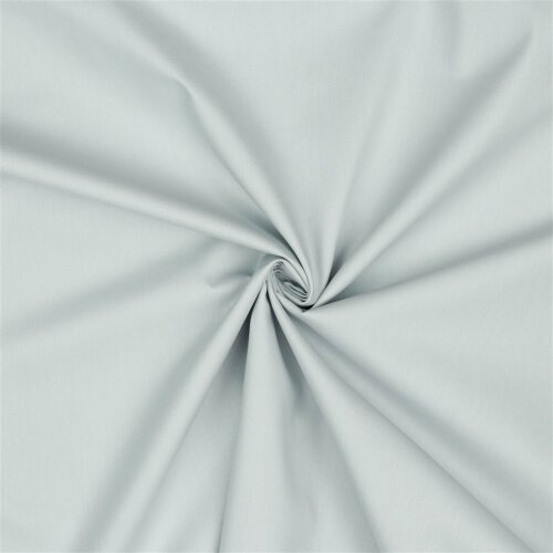 Cotton poplin *Vera* plain - light grey