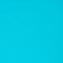 Popeline de coton *Vera* unie - turquoise clair