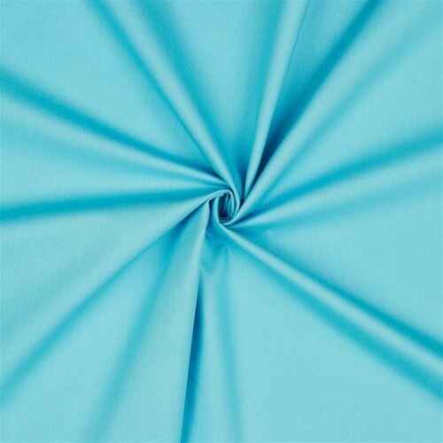 Cotton poplin *Vera* plain - sky blue