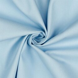 Cotton poplin *Vera* plain - baby blue