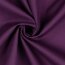 Cotton poplin *Vera* plain - aubergine