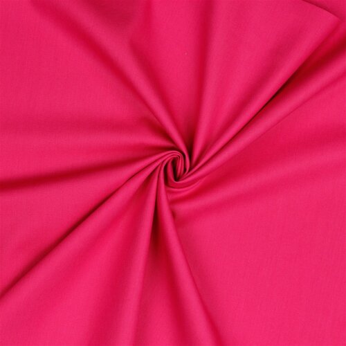 Cotton poplin *Vera* plain - pink