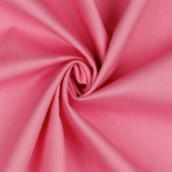 Cotton poplin *Vera* plain - dark pink