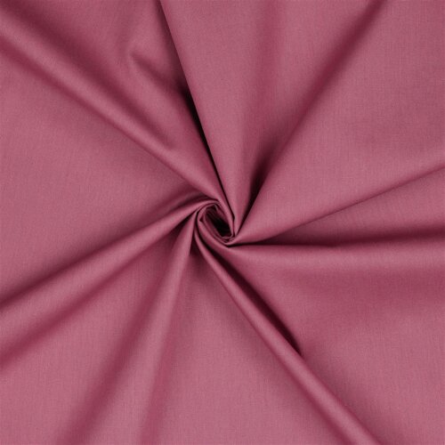 Cotton poplin *Vera* plain - mauve