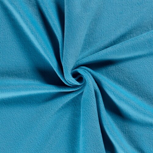 Antipilling Fleece *Marie* Uni - turquoise