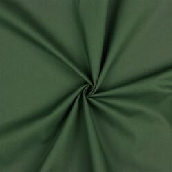 Katoenen popeline *Vera* effen - komkommer groen
