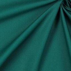 Cotton poplin *Vera* plain - dark emerald