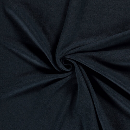 Antipilling Fleece *Marie* Uni - dunkelblau