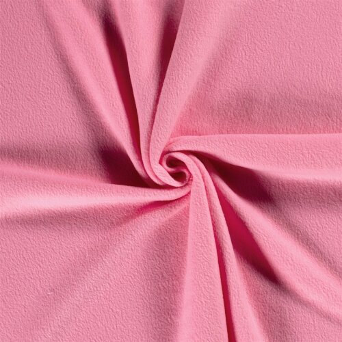 Antipilling Fleece *Marie* Uni - roze