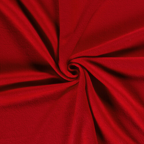 Antipilling Fleece *Marie* Uni - red