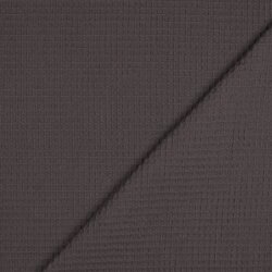 Waffle piqué *Vera* 6mm- gris oscuro