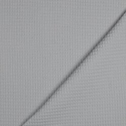 Waffle piqué *Vera* 6mm- gris claro