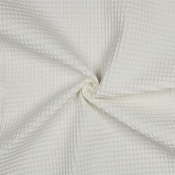 Piqué Waffle *Vera* 6mm- bianco