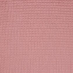 Gofre piqué *Vera* 6mm- rosa cuarzo