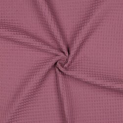 Piqué gaufré *Vera* 6mm- mauve