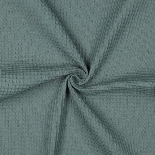 Waffle piqué *Vera* 6mm- old green