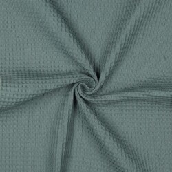 Piqué Waffle *Vera* 6mm- verde antico