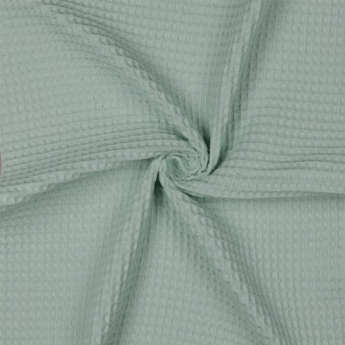 Gofre piqué *Vera* 6mm- menta claro