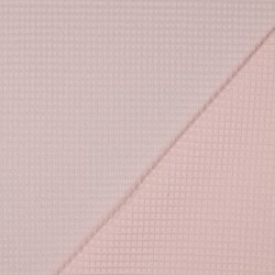 Gofre piqué *Vera* 6mm- rosa claro
