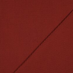 Gofre piqué *Vera* 6mm- rojo piedra