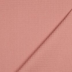 Gofre piqué *Vera* 6mm- rosa perla
