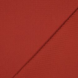 Wafel piqué *Vera* 6mm- terracotta