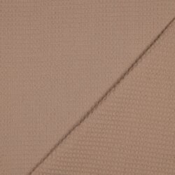Waffle piqué *Vera* 6mm- camel claro