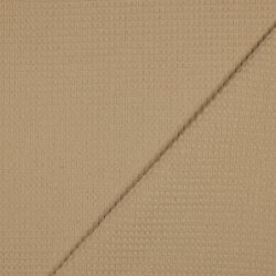 Wafel piqué *Vera* 6mm- licht zand
