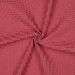 Waffle piqué *Vera* 6mm- rosa antico