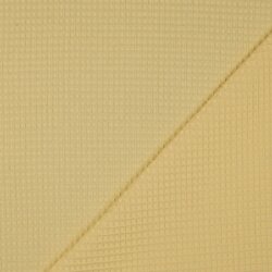 Waffle piqué *Vera* 6mm- amarillo suave