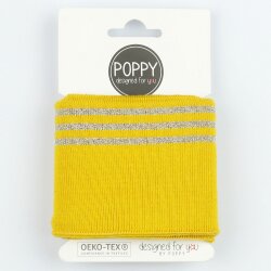 CUFFS LUREX 7CM - Ochre/GOLD