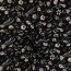Waffeljersey Digital Blumenwind - schwarz