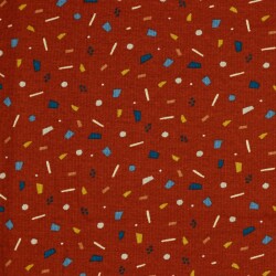 Maglia a costine SPICKLES - rosso pietra