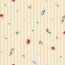 Popeline di cotone a fiori digitali CON righe