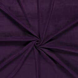 Antipilling Fleece *Marie* Uni - fig (dark purple)