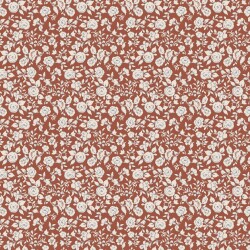 Fiori in jersey Banbus - rosso scuro